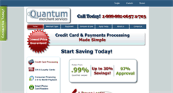 Desktop Screenshot of creditcardprocessingquantum.com